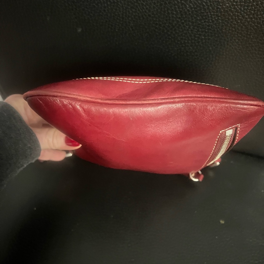 Coach Hampton Red Leather Swing Crossbody Bag - Picture 10 of 14